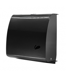 Toalheiro inox PRETO Visium Biovisium
