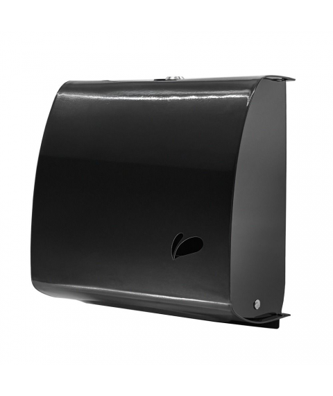 Toalheiro inox PRETO Visium Biovisium