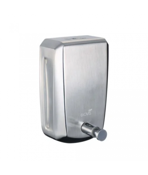 Saboneteira inox escovado 800 ml Noble Biovisium