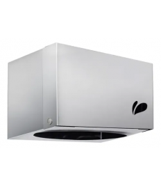 Toalheiro inox polido QUADRADO COMPACTO Biovisium