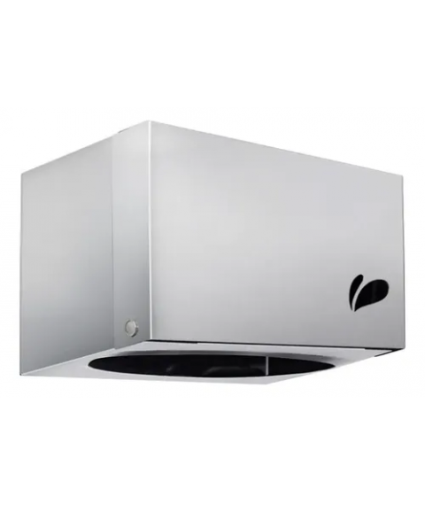 Toalheiro inox polido QUADRADO COMPACTO Biovisium