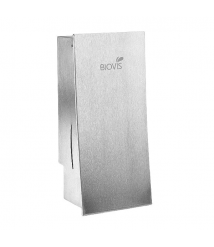 Saboneteira inox escovado Slim 800ml Biovisium