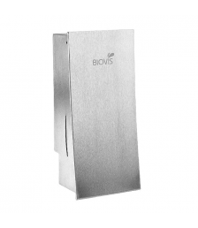 Saboneteira inox escovado Slim 800ml Biovisium