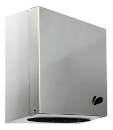 Toalheiro inox escovado QUADRADO Biovisium 