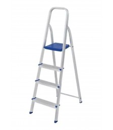 Escada aluminio 4 degraus 120 kg Mor 