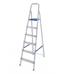 Escada aluminio 6 degraus 120 kg Mor 