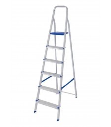 Escada aluminio 6 degraus 120 kg Mor 
