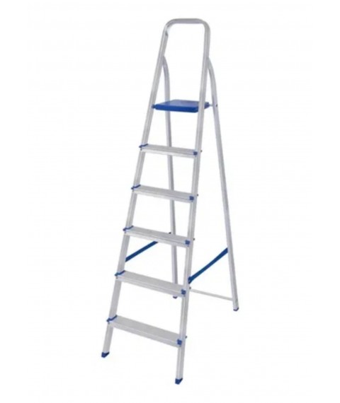 Escada aluminio 6 degraus 120 kg Mor 