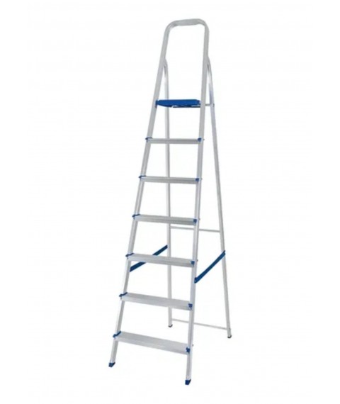 Escada aluminio 7 degraus 120 kg Mor 