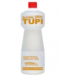 Álcool 1 lt 94,4º de cereal Tupi