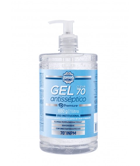 Alcool em gel 1 kg 70º pumb Premisse