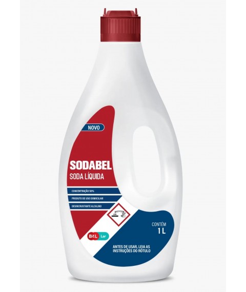 Soda caustica liquida 1 lt Bel Lar