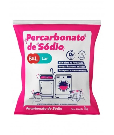 Percarbonato de sodio 1 kg SEM PERFUME Bel Lar
