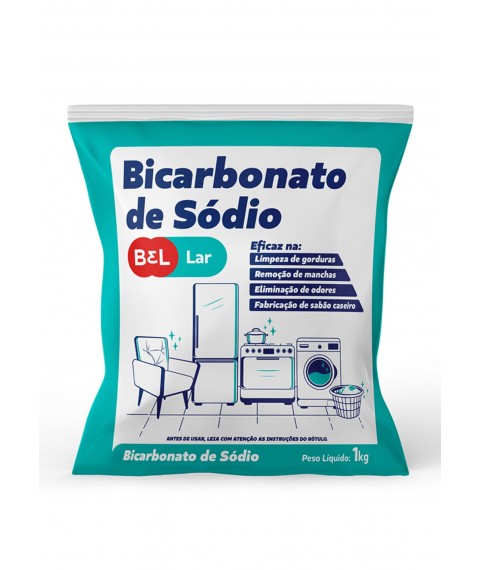 Bicarbonato de sodio 1KG Bel Lar