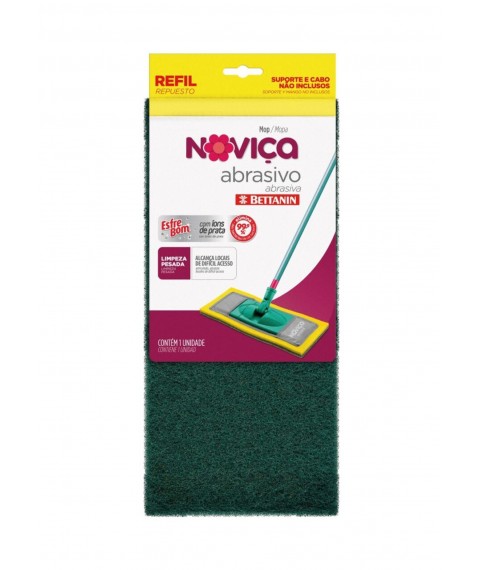 Refil mop umido ABRASIVO esfrebom Betanin