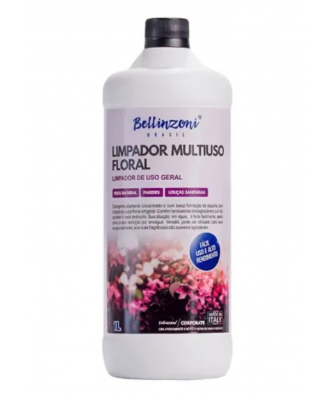 Limpador multiuso FLORAL 1 lt concentrado Bellinzoni