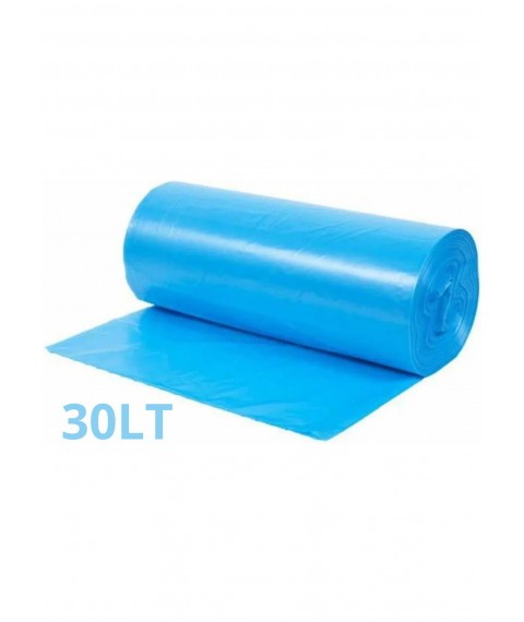 Saco lixo rolo 30 lt c/30 und 59x62 6 kg biodegradavel pesadao