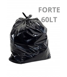 Saco lixo preto 60 lt 65x80 FORTE c/100 und