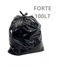 Saco lixo preto 100 lt 75x95 FORTE c/100 und
