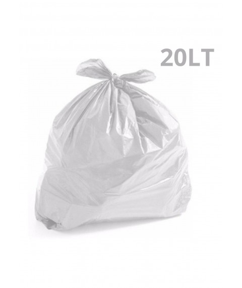 SACO LIXO BRANCO 20 LT 39X58 LEVE C/100 UND