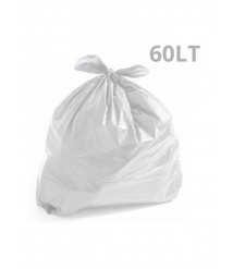 SACO LIXO BRANCO LEVE 65X80 60 LT C/100 UND
