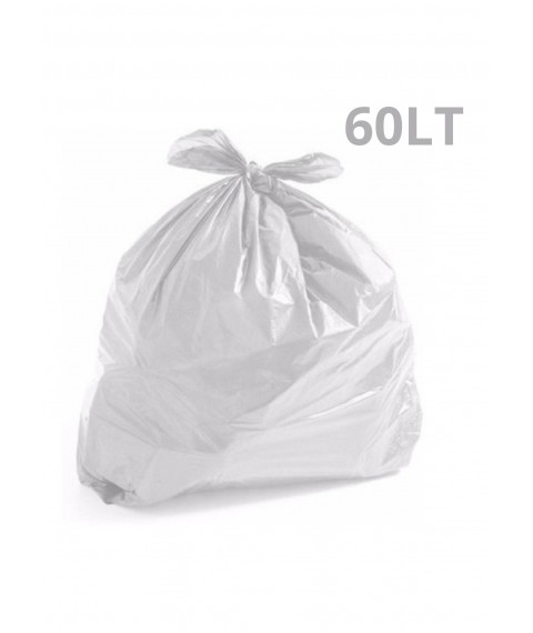SACO LIXO BRANCO LEVE 65X80 60 LT C/100 UND