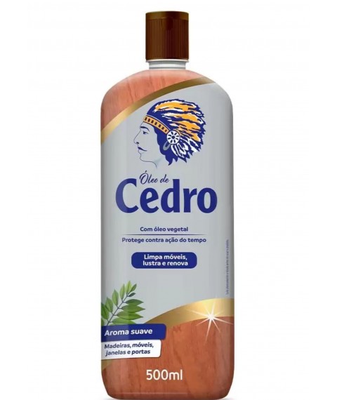 Oleo p/ moveis Peroba CEDRO 500 ml