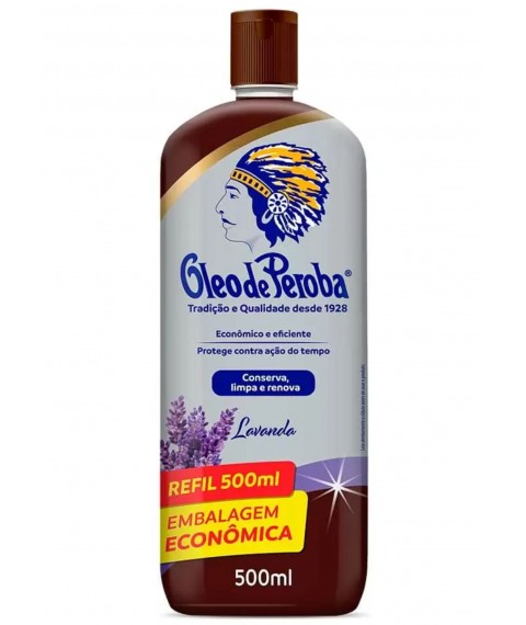 Oleo p/ moveis Peroba LAVANDA 500 ml