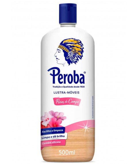 Lustra móveis  FLORES DO CAMPO 500 ml Peroba