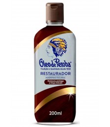 Oleo p/ moveis restaurador madeira escura Peroba 200 ml