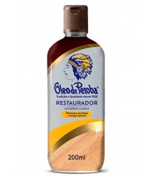 Oleo p/ moveis restaurador madeiras claras Peroba 200 ml