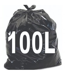 Saco lixo preto PESADO 85x105 c/100 und 100 lt