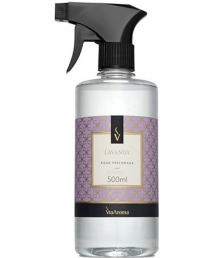 Agua perfumada 500 ml LAVANDA c/gatilho Via Aroma