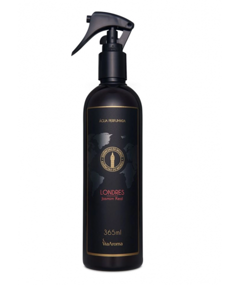 Água perfumada gatilho Londres Mundo 365 ml Via Aroma