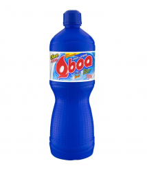 Água sanitária azul 3em1 c/detergente 1 lt Qboa