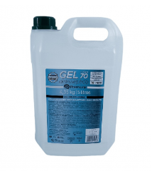 Alcool em gel 5 lt 70º umectante especiais Premisse