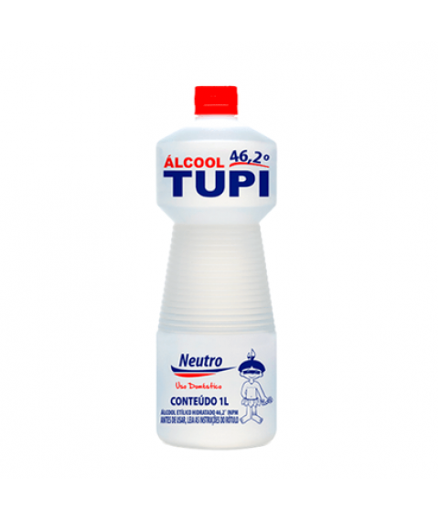 Alcool 1 lt 46,2º NEUTRO p/limpeza