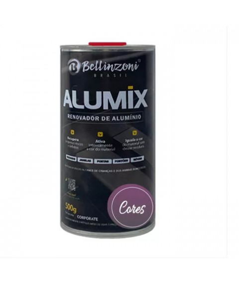 Ativador de alumínio cores Alumix 500gr Bellinzoni 
