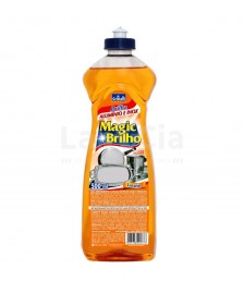 Detergente limpa inox e aluminio LARANJA Crivialli 500 ml 