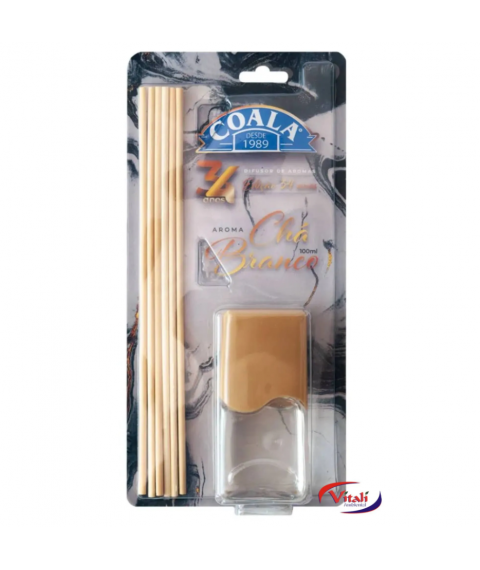 Difusor de varetas CHA BRANCO Coala 100 ml 