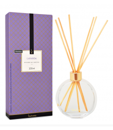 Arom. varetas vidro 200ml LAVANDA  Via Aroma 7989