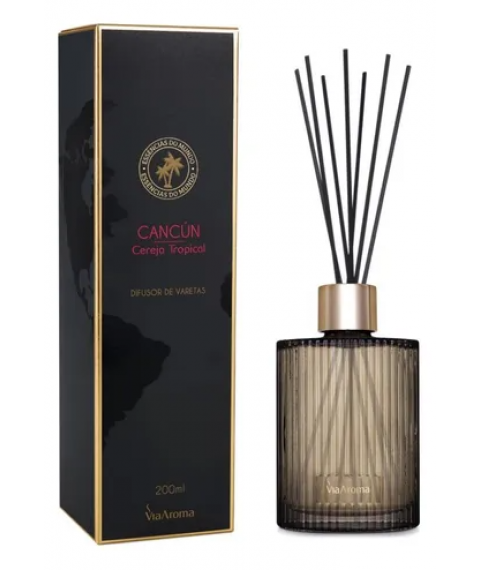 Arom. varetas vidro MUNDO Cancun 200 ml Via Aroma