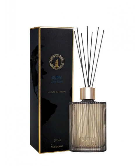Arom. varetas vidro MUNDO Dubai 200 ml Via Aroma