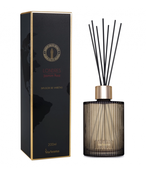 Arom. varetas vidro MUNDO Londres 200 ml Via Aroma