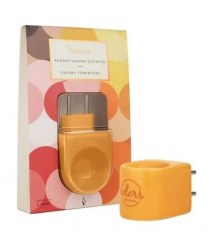 Difusor eletrico TERRACOTA LARANJA porcelana Via Aroma