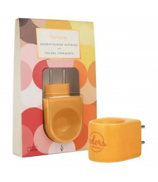 Difusor eletrico TERRACOTA LARANJA porcelana Via Aroma