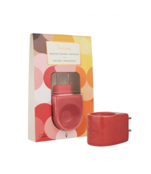 Difusor eletrico TERRACOTA VERMELHO porcelana Via Aroma