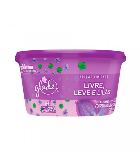 Aromatizante gel 70 gr LEVE e LILAS Glade