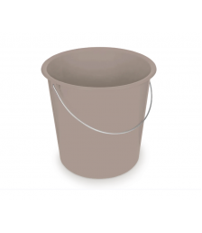 Balde 08 lt PLASVALE marrom findi reto 