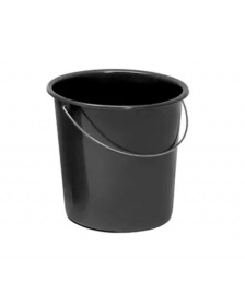 Balde 08 lt PLASVALE preto 